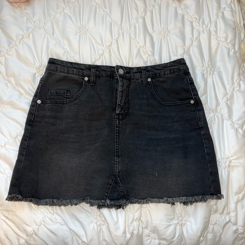 Wild Fable Black Denim Skirt (From Target) Size 12